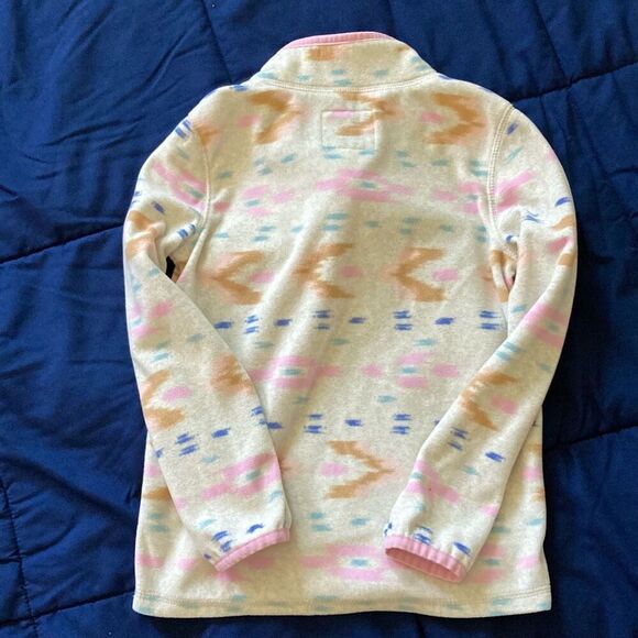 Osh Gosh b’gosh Girls Fleece Winter Pullover Sweater Cream size Small 6 6X - Picture 5 of 5